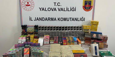 Yalova’da Kaçak Tütün ve Elektronik Sigara Operasyonu: Binlerce Kaçak Ürün Ele Geçirildi