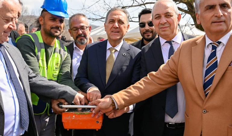 Vali Usta, Defne Ekolojik Orman Parkı Temel Atma Törenine Katıldı