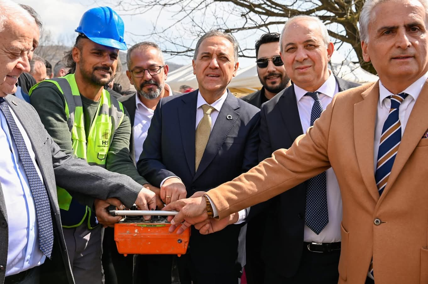 Vali Usta, Defne Ekolojik Orman Parkı Temel Atma Törenine Katıldı