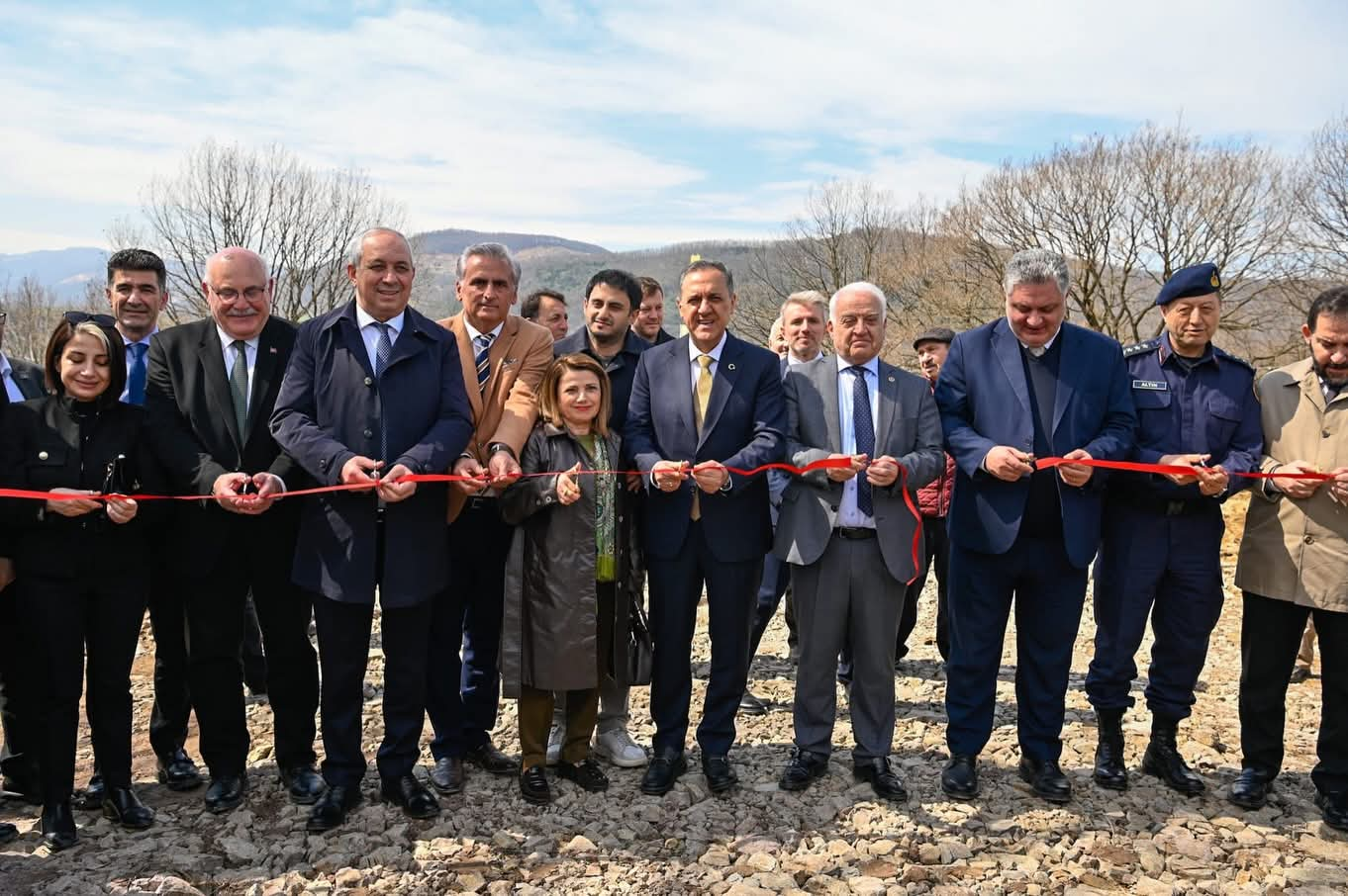 Vali Usta, Defne Ekolojik Orman Parkı Temel Atma Törenine Katıldı
