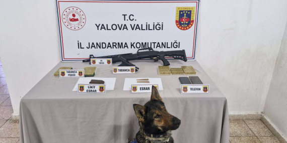 Çınarcık’ta Uyuşturucu ve Silah Operasyonu