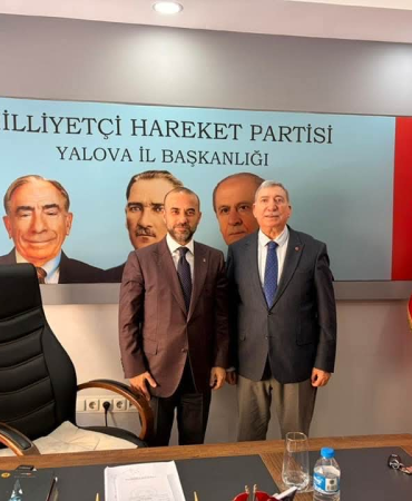 Cumhur İttifakı’nda Yalova’da Birlik Mesajı: AK Parti’den MHP İl Başkanlığı’na Ziyaret