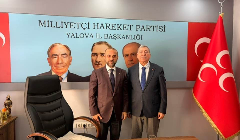 Cumhur İttifakı’nda Yalova’da Birlik Mesajı: AK Parti’den MHP İl Başkanlığı’na Ziyaret