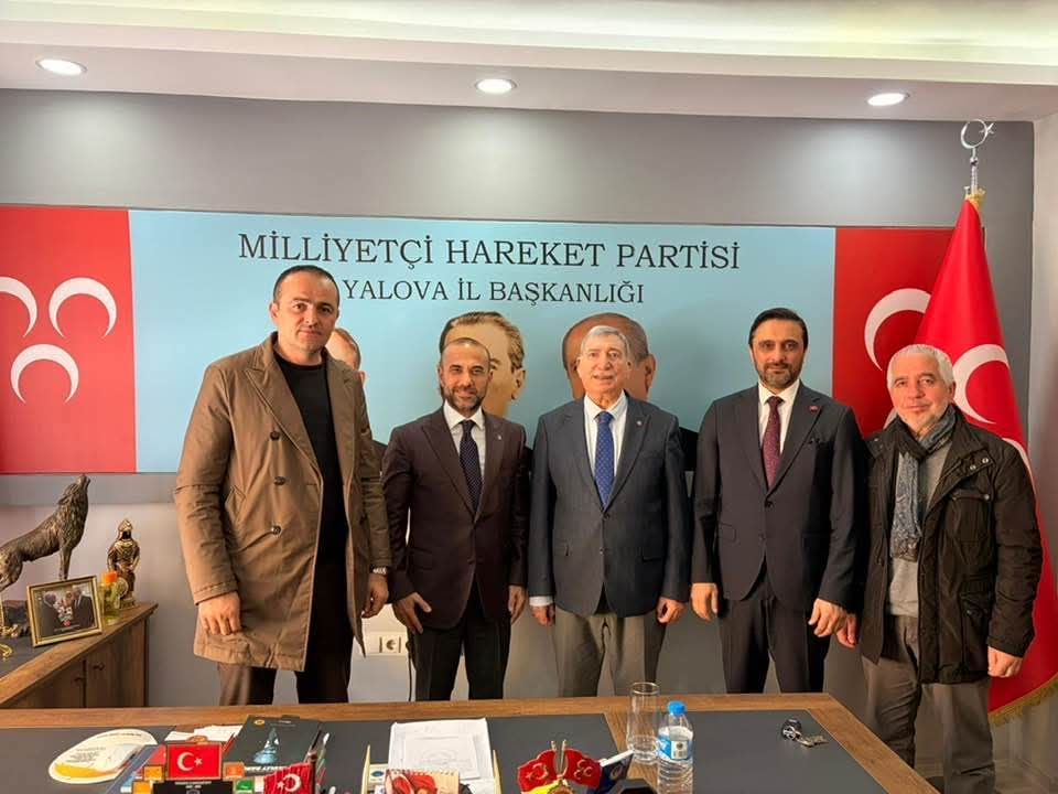 Cumhur İttifakı’nda Yalova’da Birlik Mesajı: AK Parti’den MHP İl Başkanlığı’na Ziyaret
