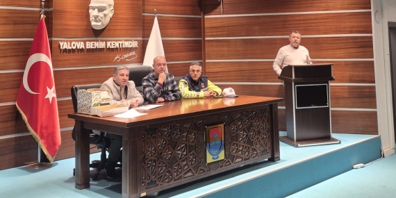 YALOVA BELEDİYESİ’NDEN TOPLU TAŞIMA SÜRÜCÜLERİNE EĞİTİM PROGRAMI