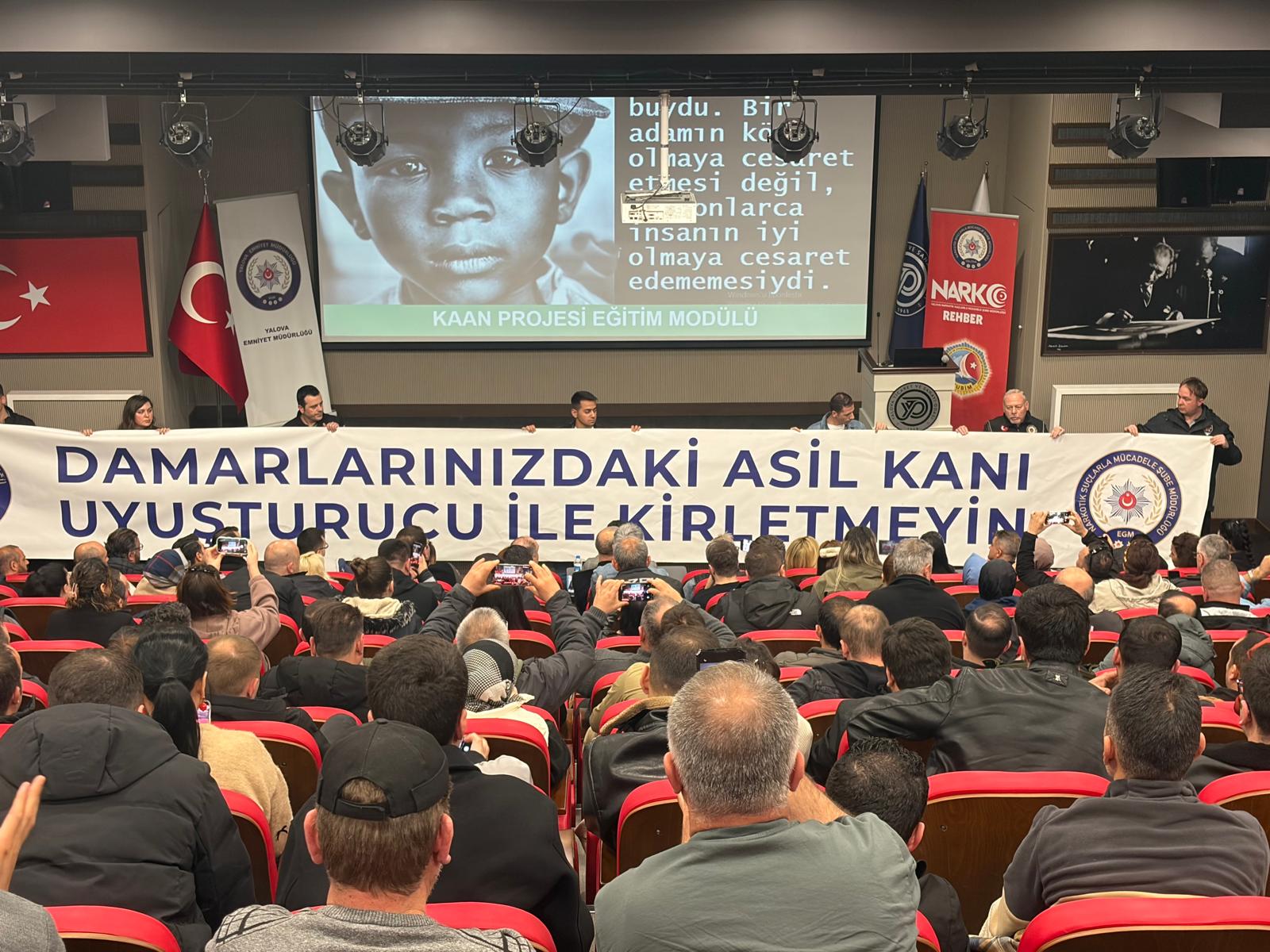 Yalova’da Özel Güvenlik Görevlilerine NARKOKAAN Eğitimi: 566 Personel Bilinçlendirildi