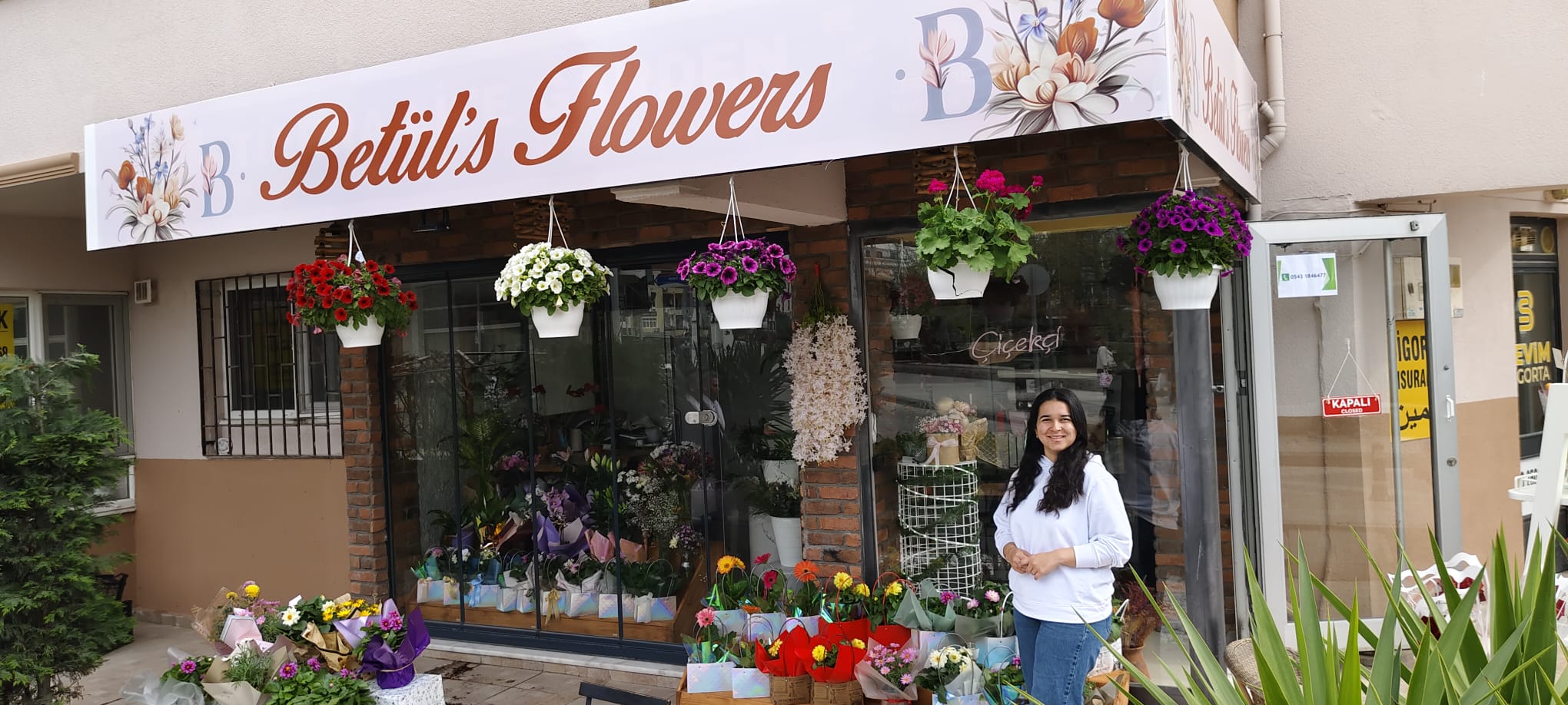 Yalova’da Çiçek Sektörüne Yeni Nefes: Betül’s Flowers Hizmete Açıldı