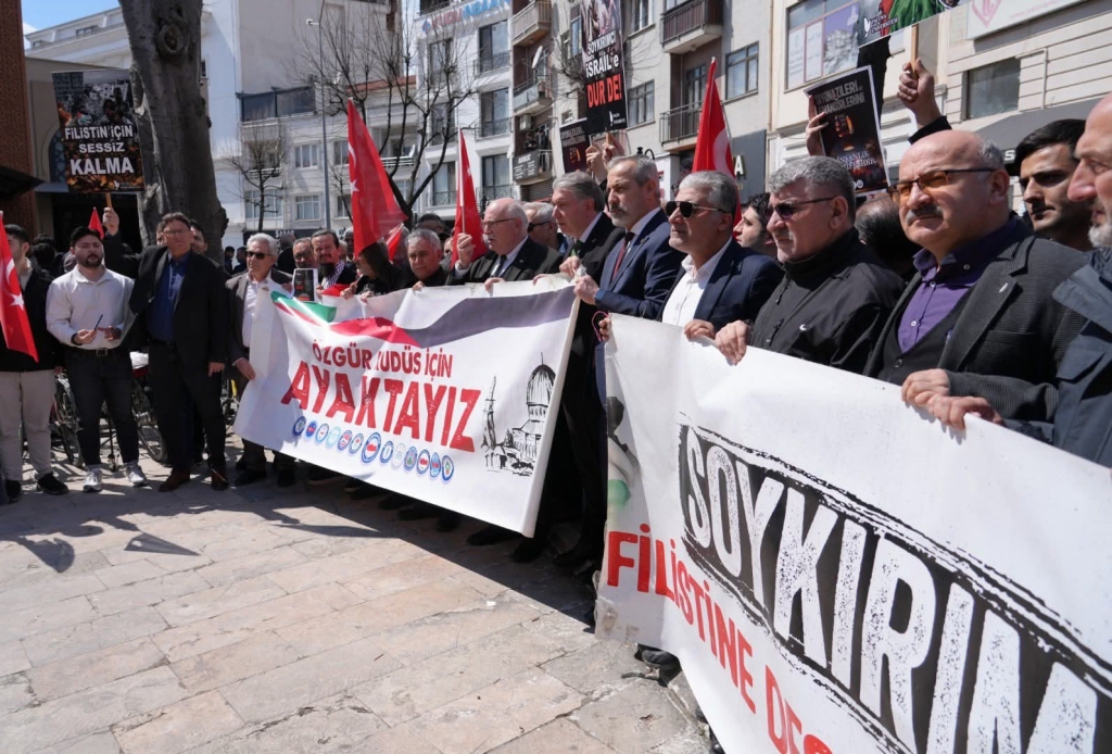 Yalova’da Filistin’e Destek İçin Tek Yürek: “Mazlumun Yanındayız”