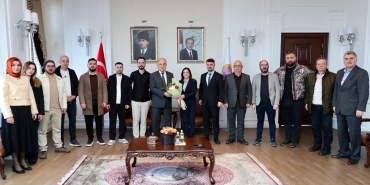 Ordu Valisi Muammer Erol, Fatsa Gazeteciler ve Basın Derneği Yönetimini Kabul Etti