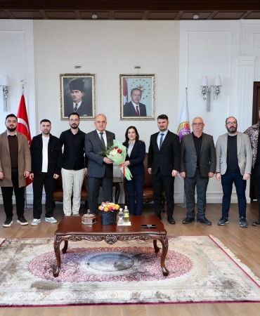 Ordu Valisi Muammer Erol, Fatsa Gazeteciler ve Basın Derneği Yönetimini Kabul Etti