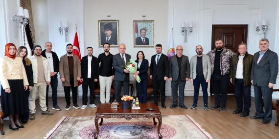 Ordu Valisi Muammer Erol, Fatsa Gazeteciler ve Basın Derneği Yönetimini Kabul Etti