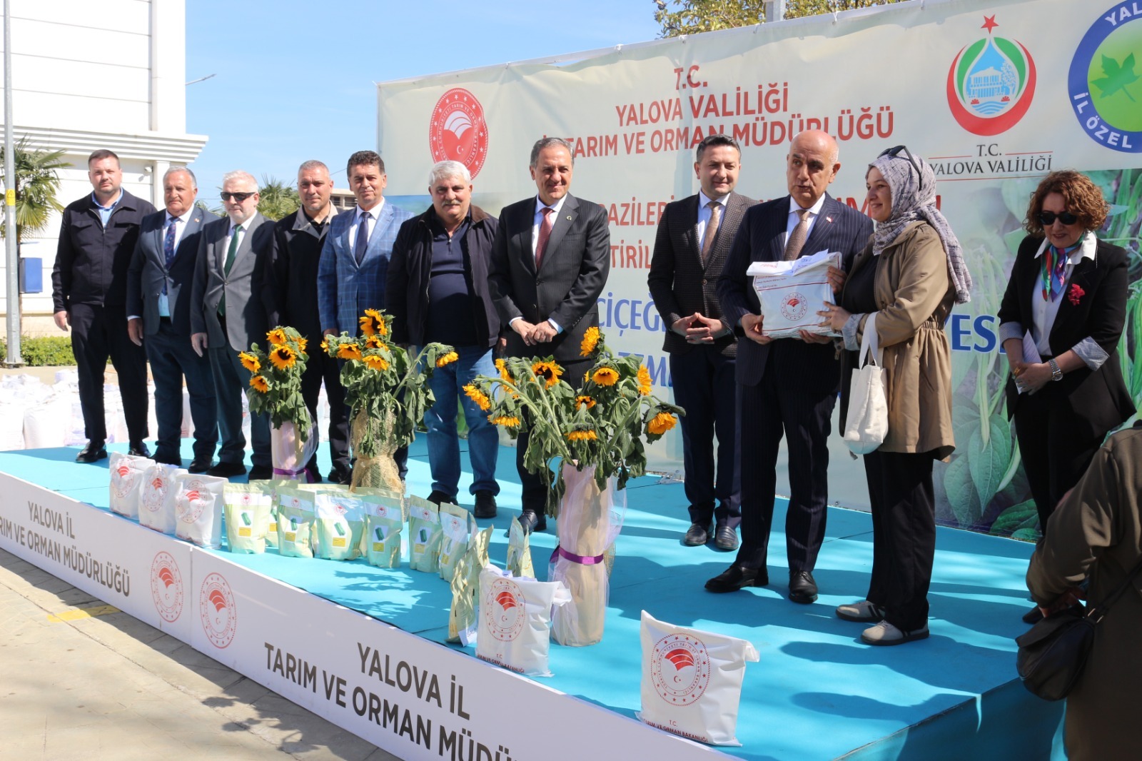 Yalova’da Üreticiye Büyük Destek: Fasulye ve Ayçiçeği Tohumları Dağıtıldı
