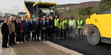 Yalova Valisi Usta, Taşköprü–Kılıç Yolu Çalışmalarını Yerinde İnceledi