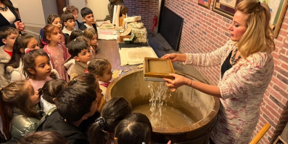 İBRAHİM MÜTEFERRİKA KAĞIT MÜZESİ 7’DEN 77’YE İLGİ ODAĞI