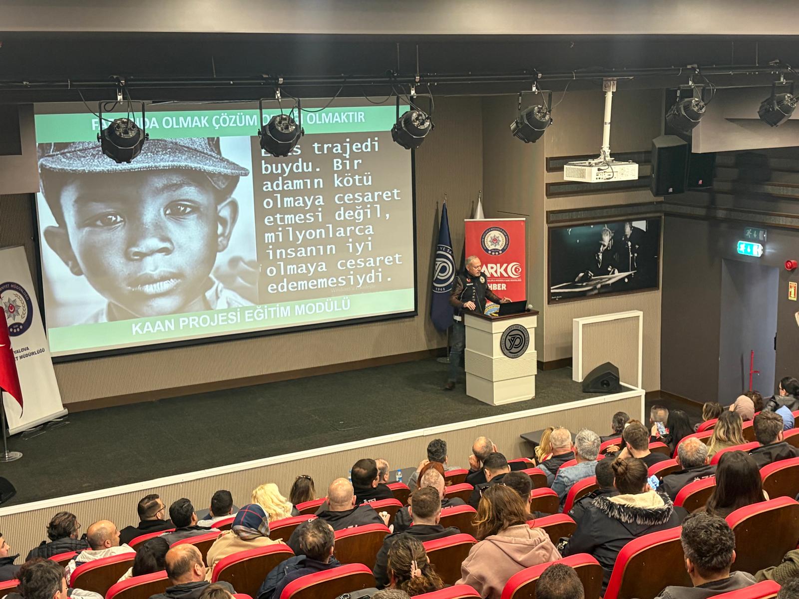 Yalova’da Özel Güvenlik Görevlilerine NARKOKAAN Eğitimi: 566 Personel Bilinçlendirildi