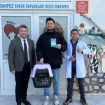 ÇİFTLİKKÖY’ÜN CAN DOSTLARI ‘ŞANSLI’YA SAHİP ÇIKTI