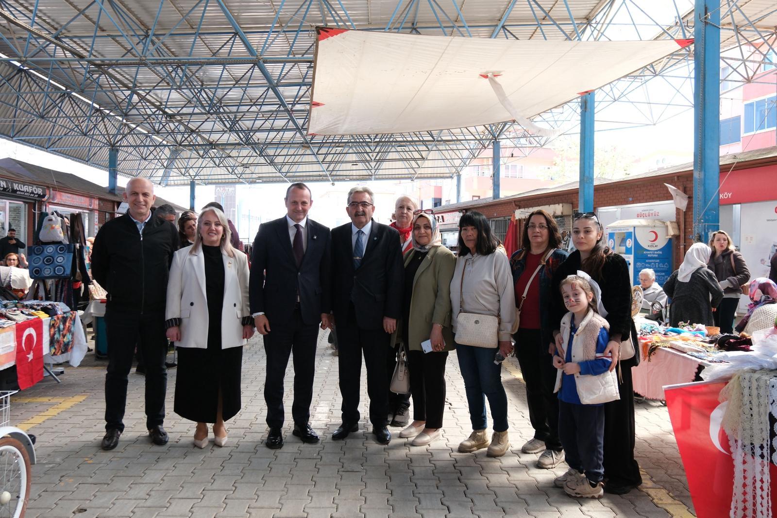 ÇİFTLİKKÖY’DE KADIN EL EMEĞİ PAZARI SEZONU AÇTI