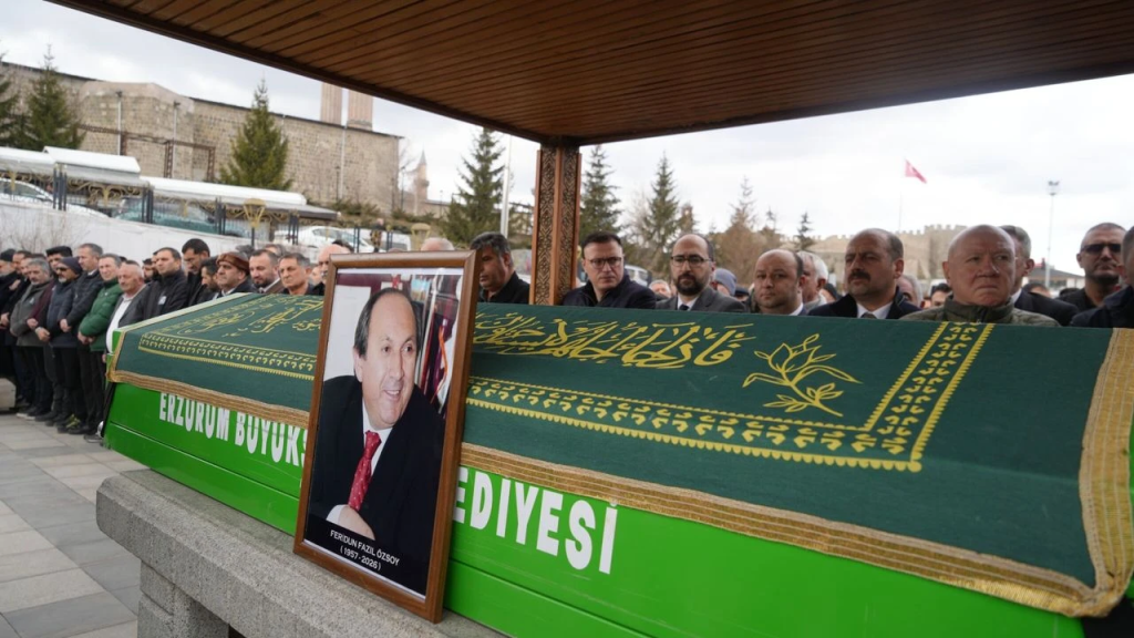 Gazeteci Feridun Fazıl Özsoy Erzurum’da Son Yolculuğuna Uğurlandı