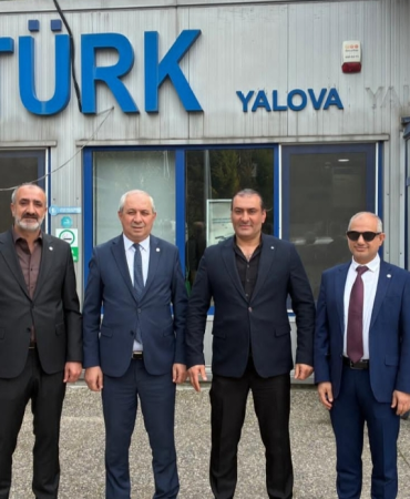 Yalova TSO Heyetinden TÜVTÜRK Muayene İstasyonuna Ziyaret