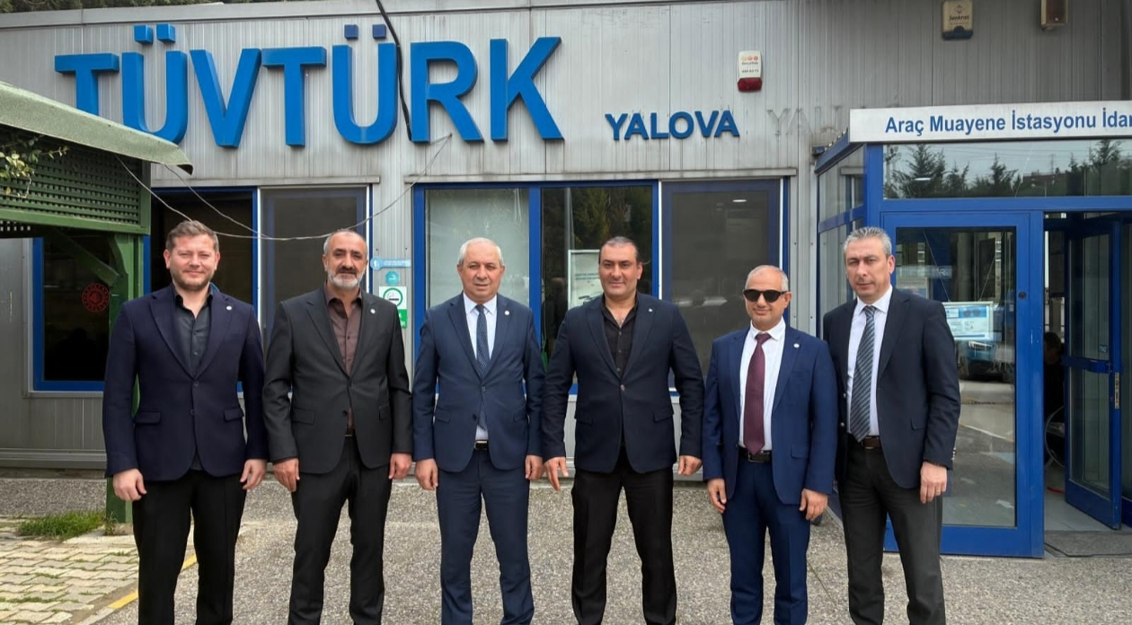 Yalova TSO Heyetinden TÜVTÜRK Muayene İstasyonuna Ziyaret
