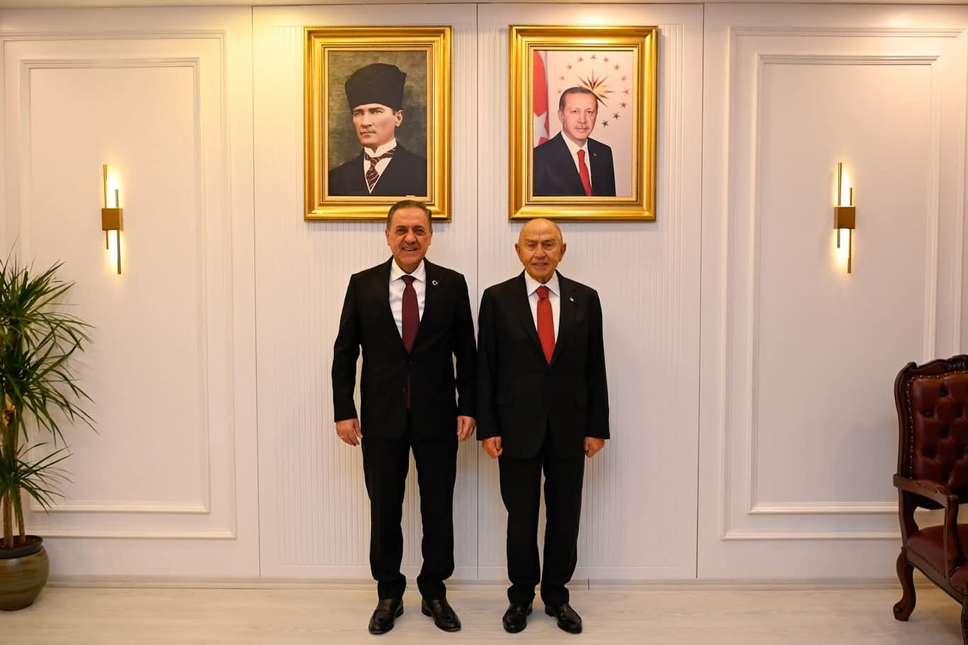 Limak Holding Yönetim Kurulu Başkanı Nihat Özdemir'den Yalova Valisi Ahmet Hamdi Usta'ya Ziyaret