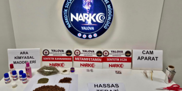 YALOVA’DA NARKOTİK OPERASYONU: 4 ŞÜPHELİ YAKALANDI, 2’Sİ TUTUKLANDI