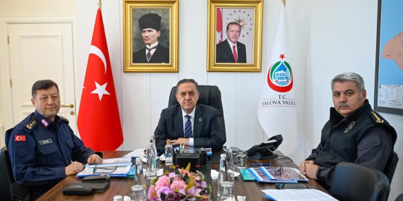 YALOVA’DA GÜVENLİK ZİRVESİ: 24 İL VALİSİ VKS TOPLANTISINDA BULUŞTU
