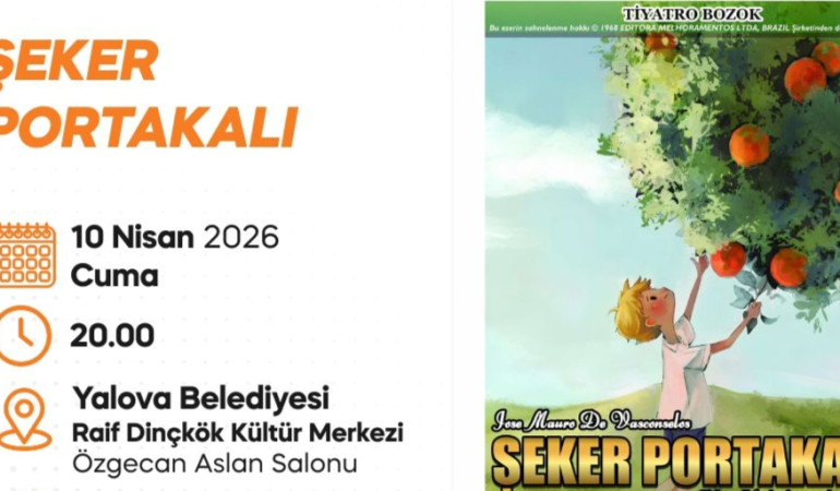 ŞEKER PORTAKALI ÇOCUKLARLA BULUŞACAK