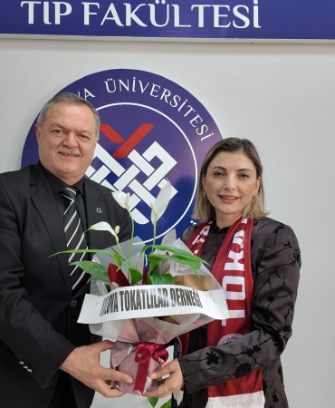 Yalova Tokatlılar Derneği’nden YAÜ Tıp Fakültesi Dekanlığına Anlamlı Ziyaret