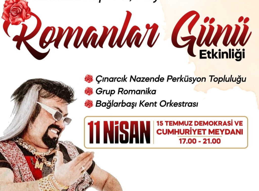 DÜNYA ROMANLAR GÜNÜ YALOVA’DA COŞKU İLE KUTLANACAK