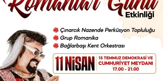 DÜNYA ROMANLAR GÜNÜ YALOVA’DA COŞKU İLE KUTLANACAK