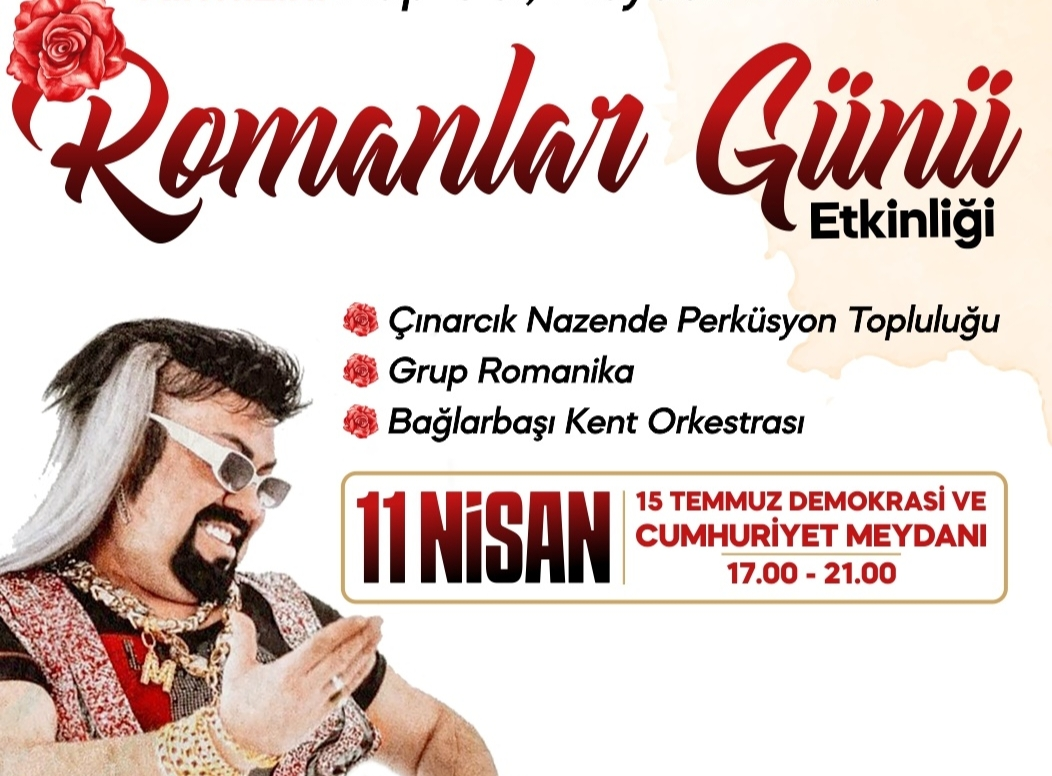 DÜNYA ROMANLAR GÜNÜ YALOVA’DA COŞKU İLE KUTLANACAK