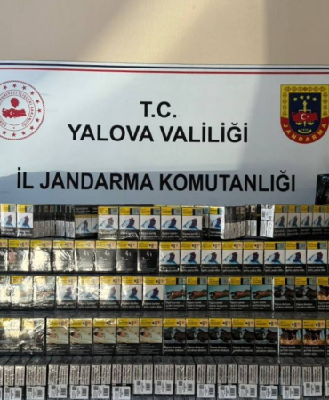 Yalova’da Kaçak Sigara Operasyonu: 3 Bin Paket Faturasız Ürün Ele Geçirildi