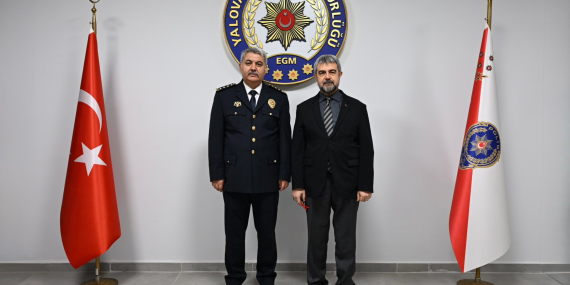 Yalova’da Polis Haftası’nda Anlamlı Ziyaretler: İl Emniyet Müdürü Yılmaz Delen’e Tebrik Akını