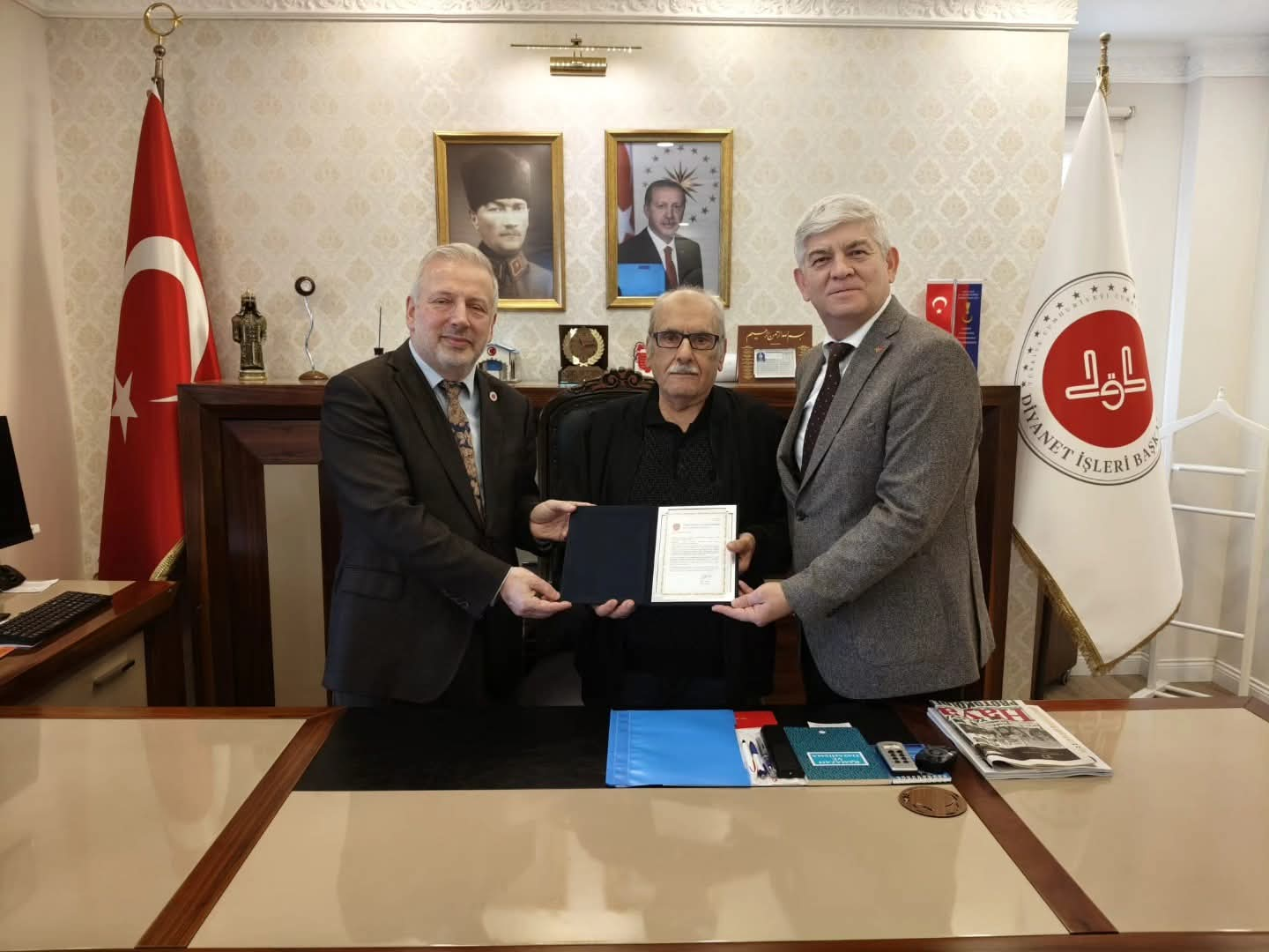 TSK Güçlendirme Vakfı’ndan Yalova’da Anlamlı Teşekkür: Hayırsever Mehmet Dalkun’a Belge Takdimi