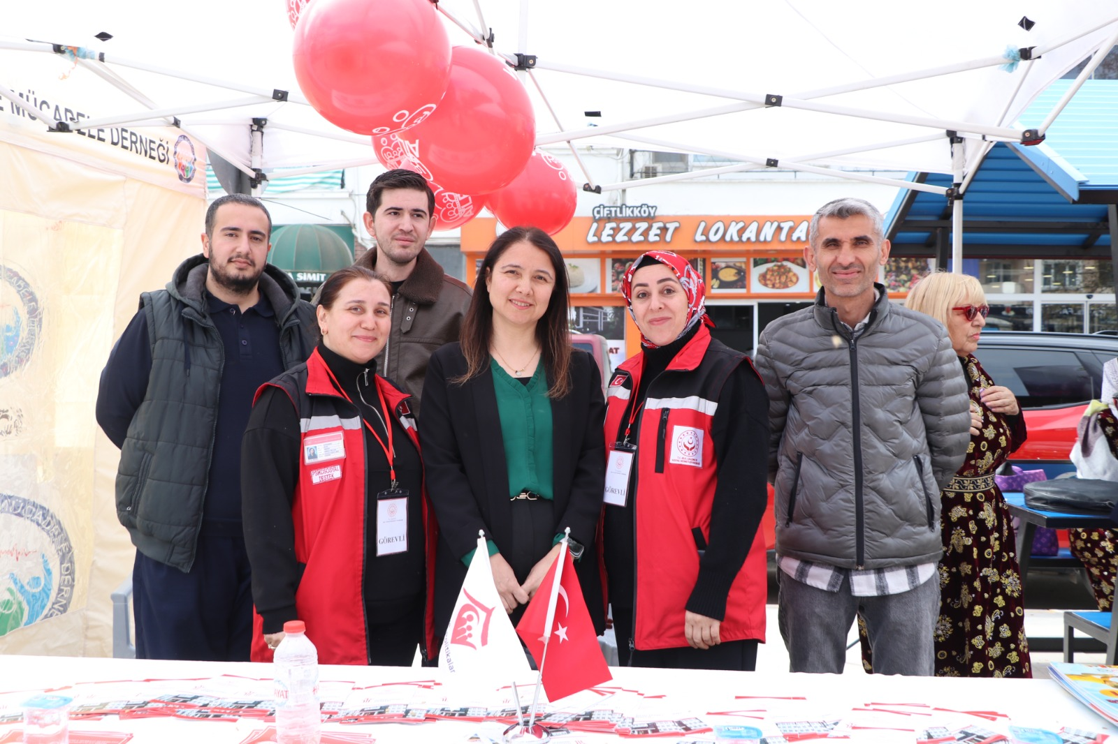 ÇİFTLİKKÖY’DE ‘BİR TEST BİR HAYAT’ ETKİNLİĞİ YAPILDI