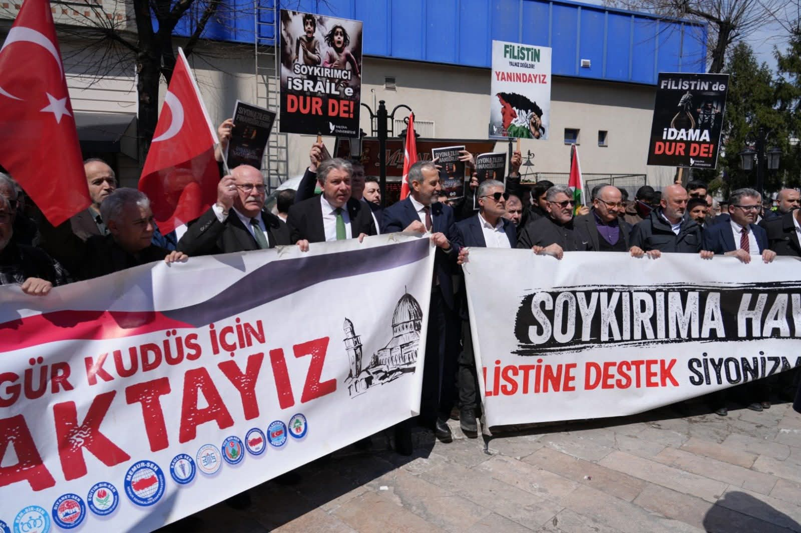 Yalova’da Filistin’e Destek İçin Tek Yürek: “Mazlumun Yanındayız”