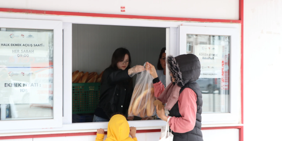 ÇİFTLİKKÖYLÜLER HALK EKMEĞİ TERCİH EDİYOR