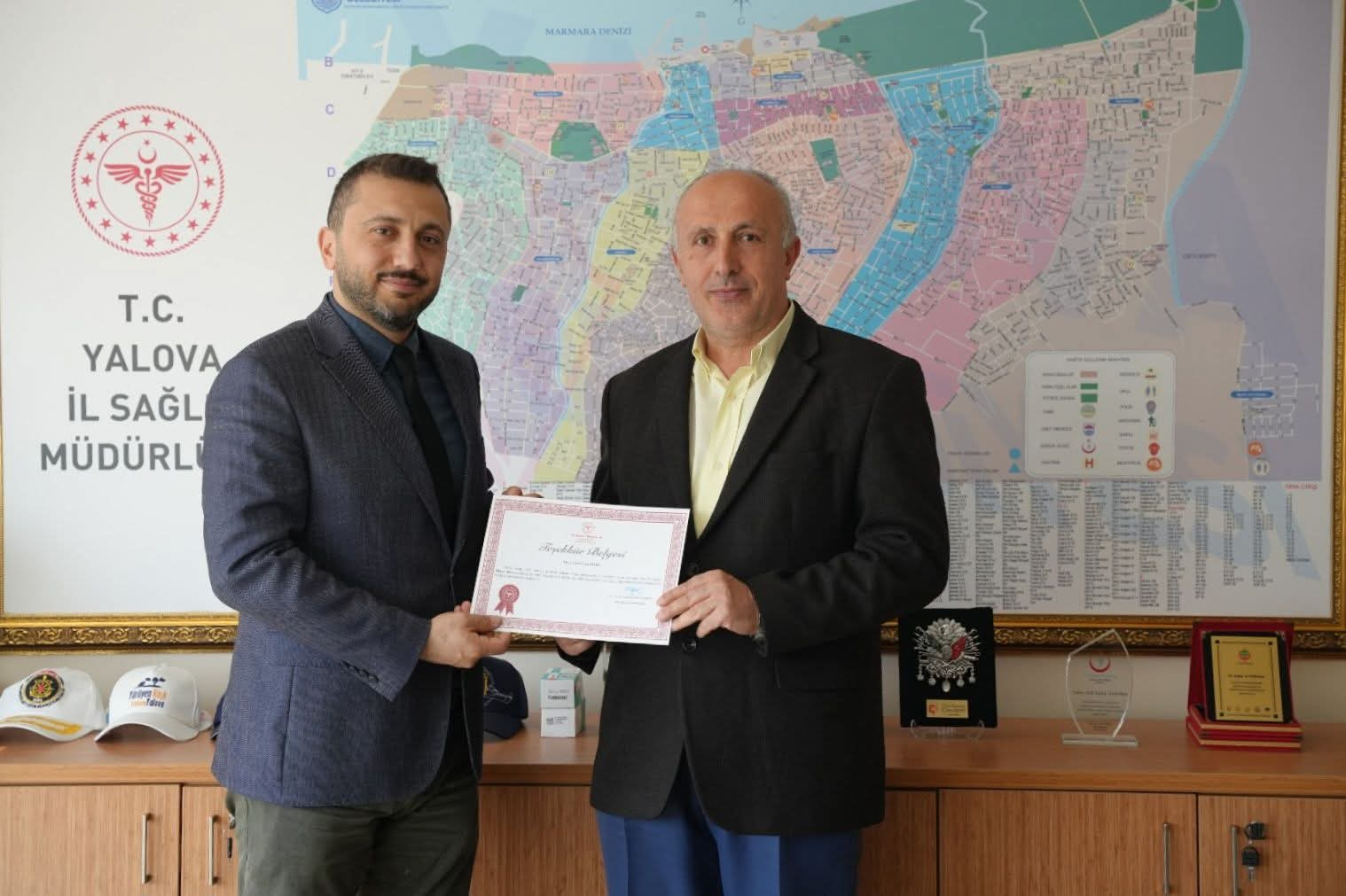 Yalova’da Dumansız Hava Sahası Mücadelesine Anlamlı Teşekkür