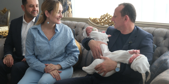 MİNİKLERİN HOŞ GELDİN BEBEK SETLERİ BAŞKAN YELE’DEN