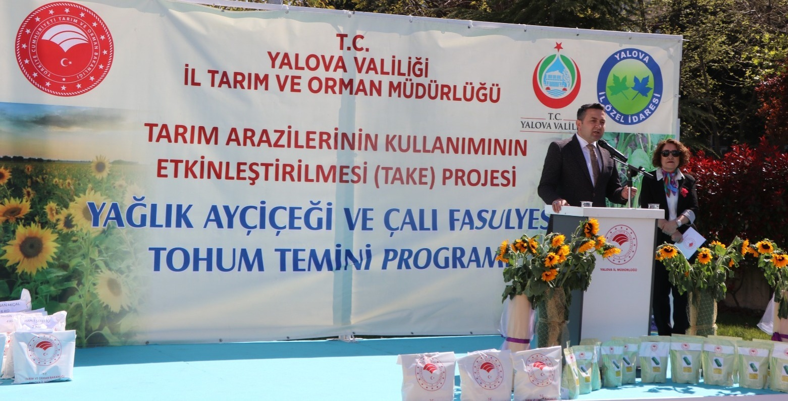 Yalova’da Üreticiye Büyük Destek: Fasulye ve Ayçiçeği Tohumları Dağıtıldı