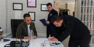 ÇİFTLİKKÖY ZABITASI RUHSAT DENETİMLERİ İÇİN SAHADA