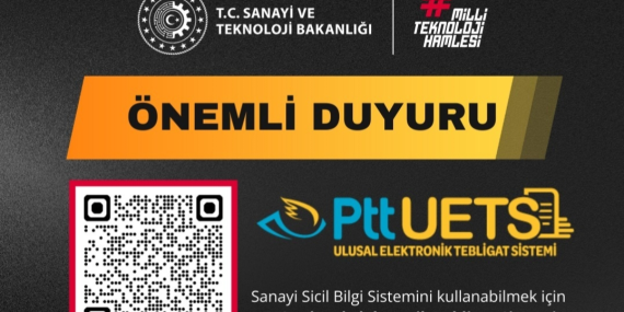 SANAYİ İŞLETMELERİNİN DİKKATİNE: YILLIK İŞLETME CETVELİ İÇİN SON GÜN 30 NİSAN 2026