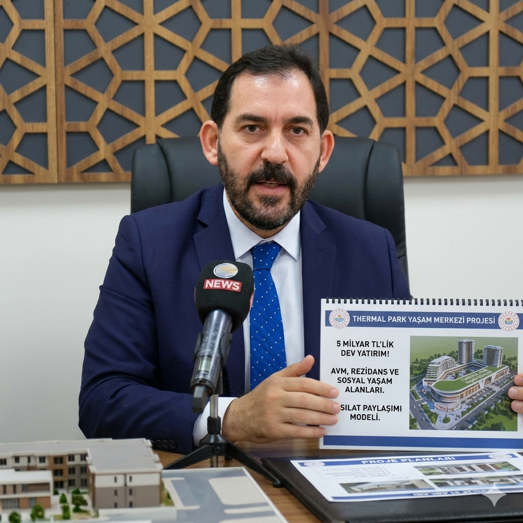 İL GENEL MECLİS BAŞKANI SOYGÜZEL’DEN DEV PROJELER SUNUMU: “THERMAL PARK YALOVA’NIN GELECEĞİNİ DEĞİŞTİRECEK”