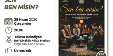 SEN BEN MİSİN?” OYUNU TİYATROSEVERLERLE BULUŞMAYA HAZIR