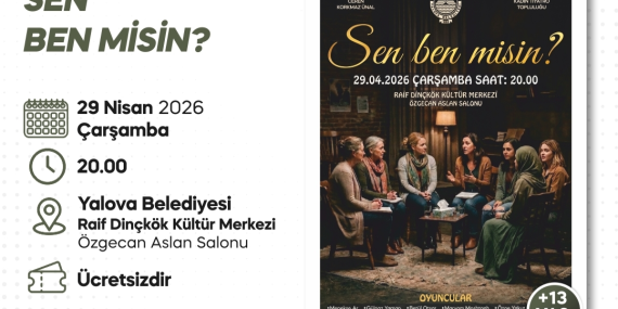 SEN BEN MİSİN?” OYUNU TİYATROSEVERLERLE BULUŞMAYA HAZIR