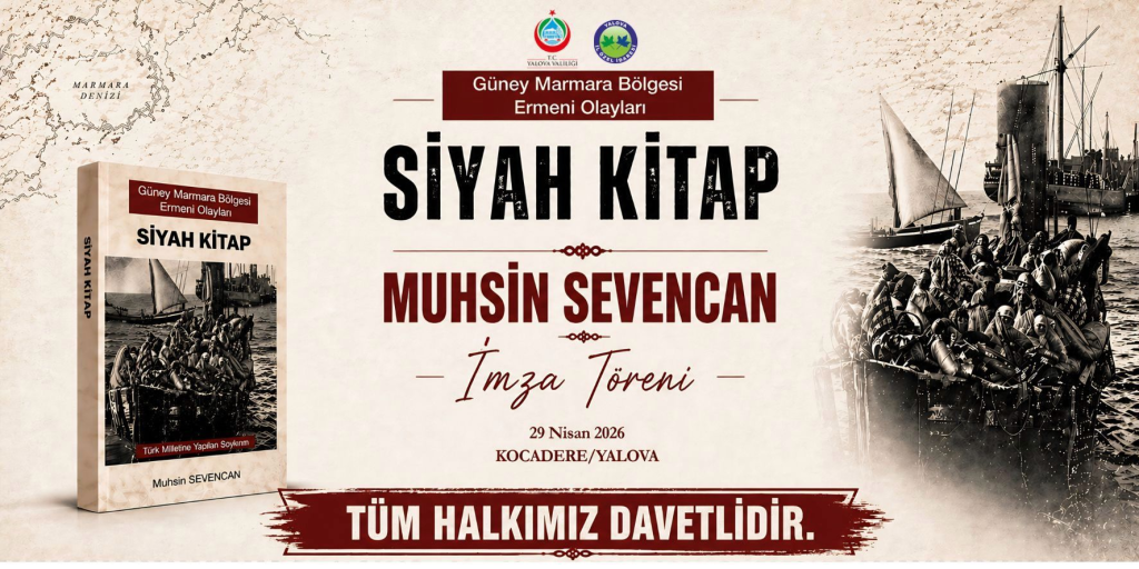 “Siyah Kitap” Okuyucularıyla Buluşuyor: Kocadere’de İmza Töreni Düzenlenecek