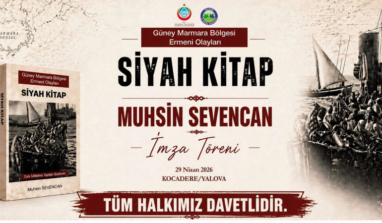 “Siyah Kitap” Okuyucularıyla Buluşuyor: Kocadere’de İmza Töreni Düzenlenecek 1 “Siyah Kitap” Okuyucularıyla Buluşuyor: Kocadere’de İmza Töreni Düzenlenecek