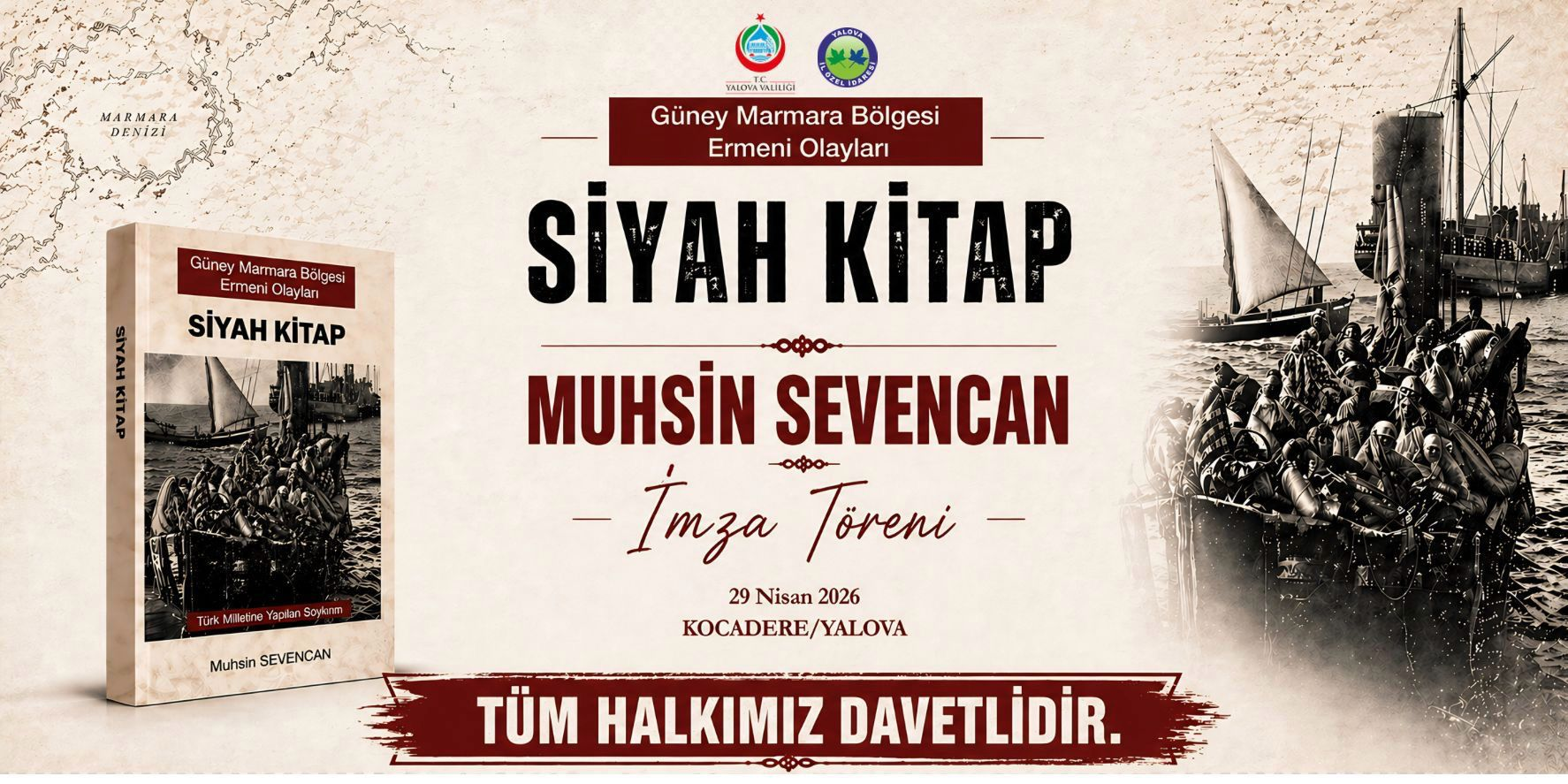 “Siyah Kitap” Okuyucularıyla Buluşuyor: Kocadere’de İmza Töreni Düzenlenecek