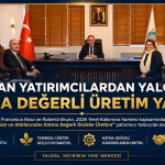 İtalyan Yatırımcılardan Yalova’ya Stratejik İlgi: Katma Değerli Üretim İçin Kritik Görüşme